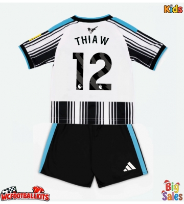 Newcastle United Malick Thiaw #12 Replica Home Stadium Kit for Kids 2026-27 Short Sleeve (+ pants)